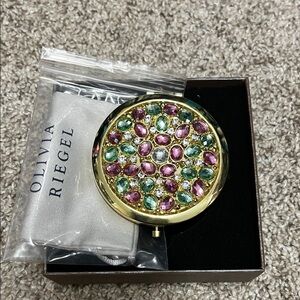 Olivia Riegel Jeweled Compact Mirror